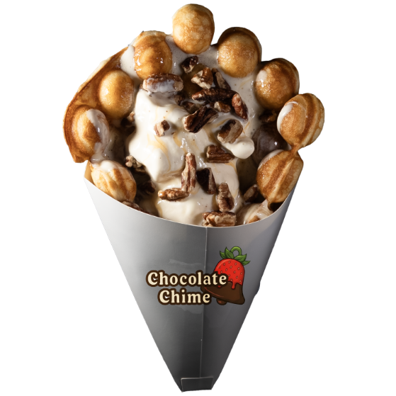 Bubble Waffle - Pecan